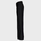Jeans Amber Cinque Tasche Wide Leg In Denim Seta 7 Oz