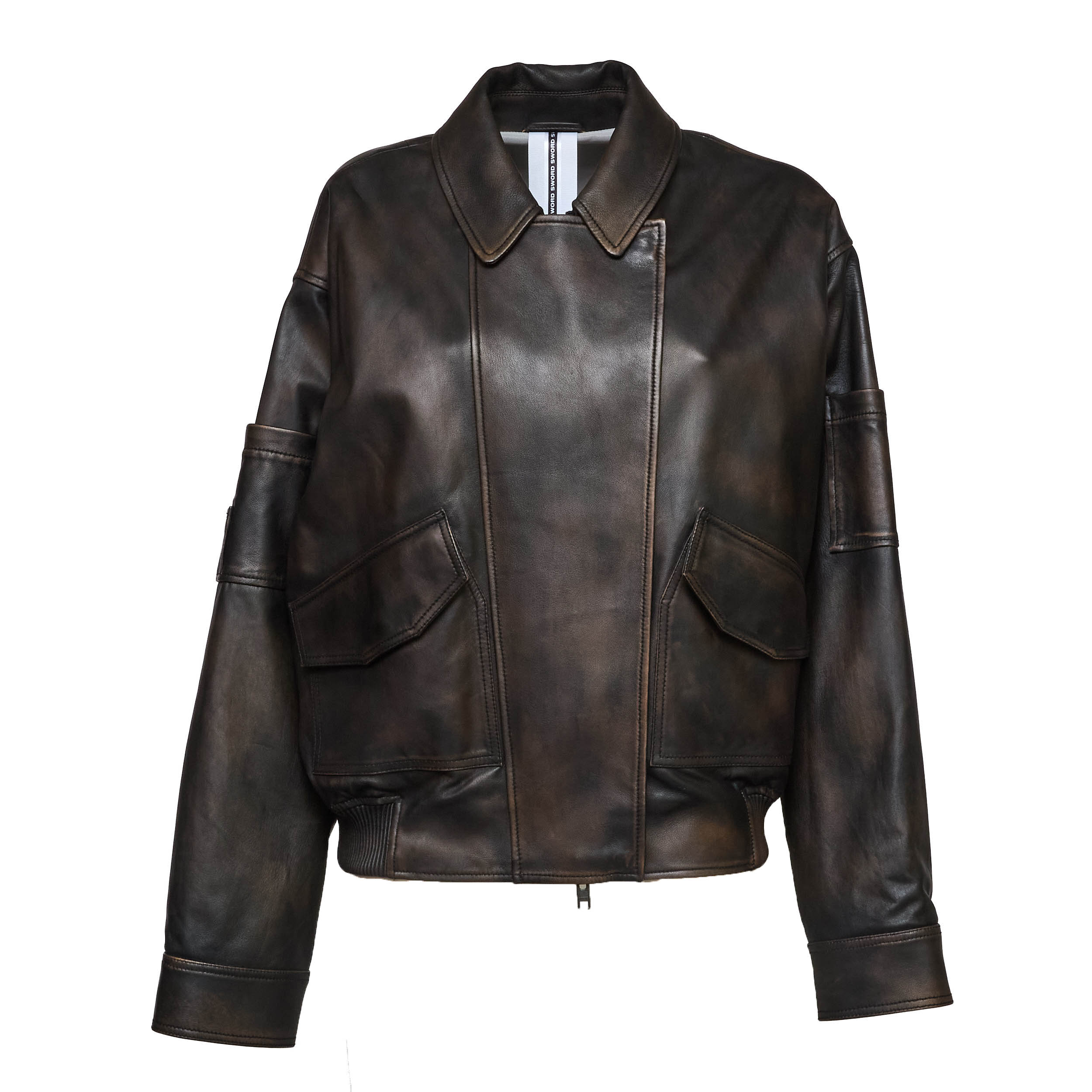 Leather Bomber