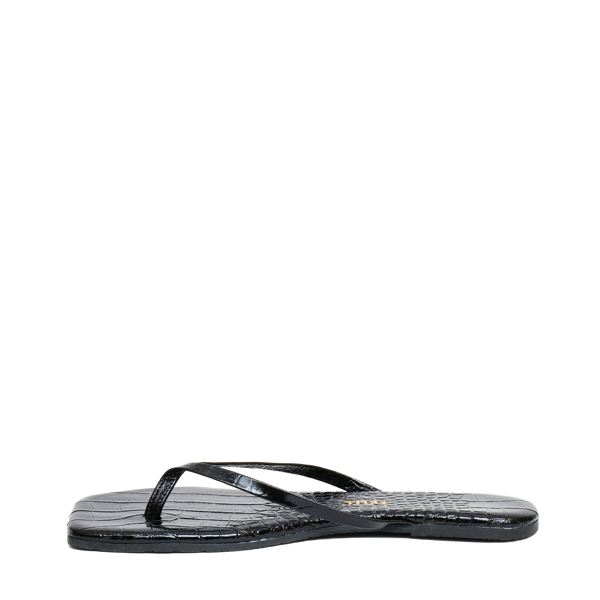 Infradito Square Toe Croc Lily