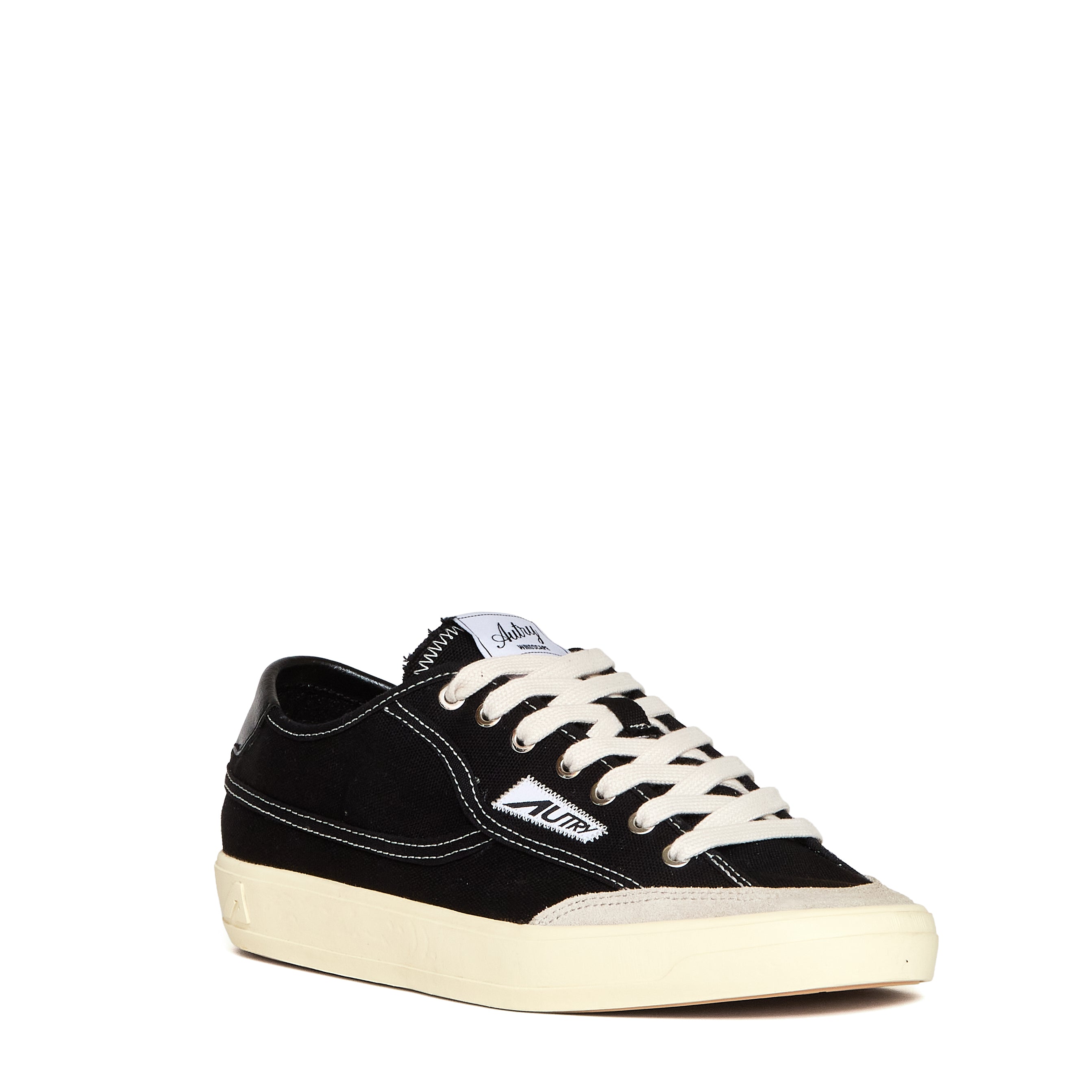 Sneakers Windscape Low In Canvas, Suede, Pelle