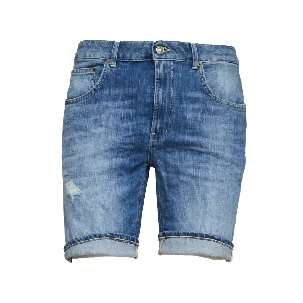 Bermuda Derick In Denim Blu Stretch
