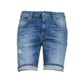 Bermuda Derick In Denim Blu Stretch