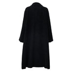 Cappotto Svasato Collo Tondo