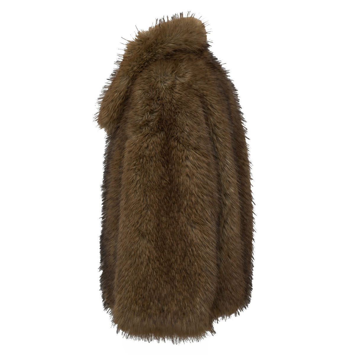Kastanje Foax Fur Coat