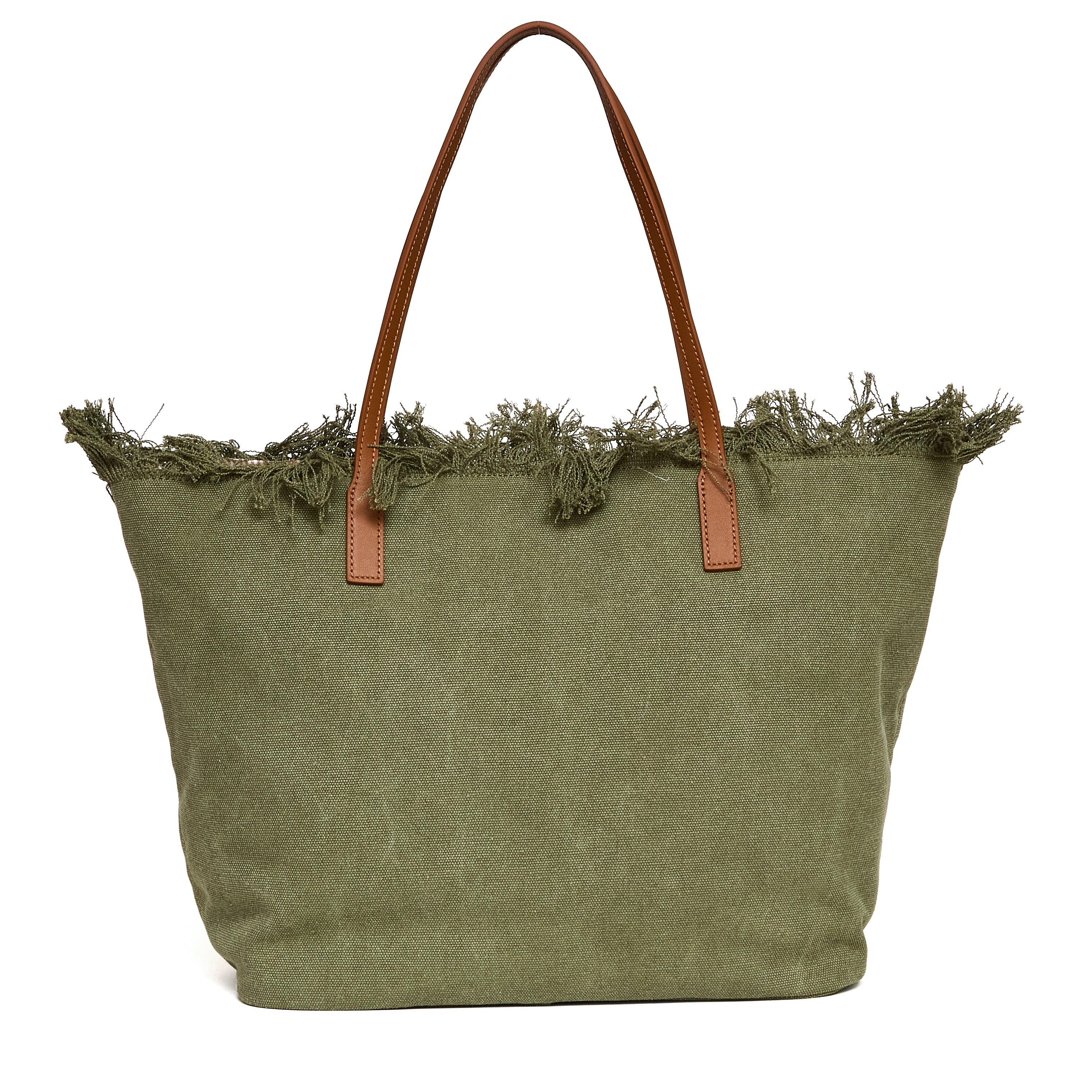 City Bag Fringe Shoulder Bag