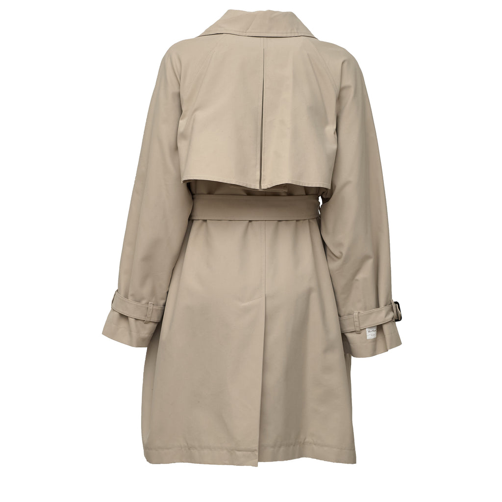 Trench Radioso In Gabardina Antigoccia