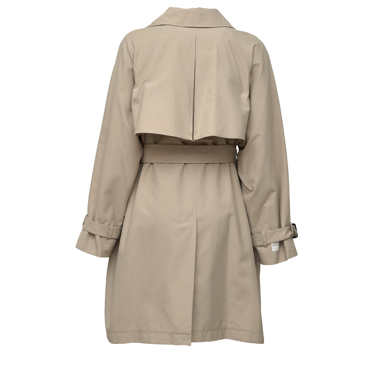 Trench Radioso In Gabardina Antigoccia