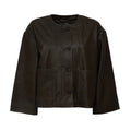 Giacca In Pelle Caliga Nappa Vegetal Wash