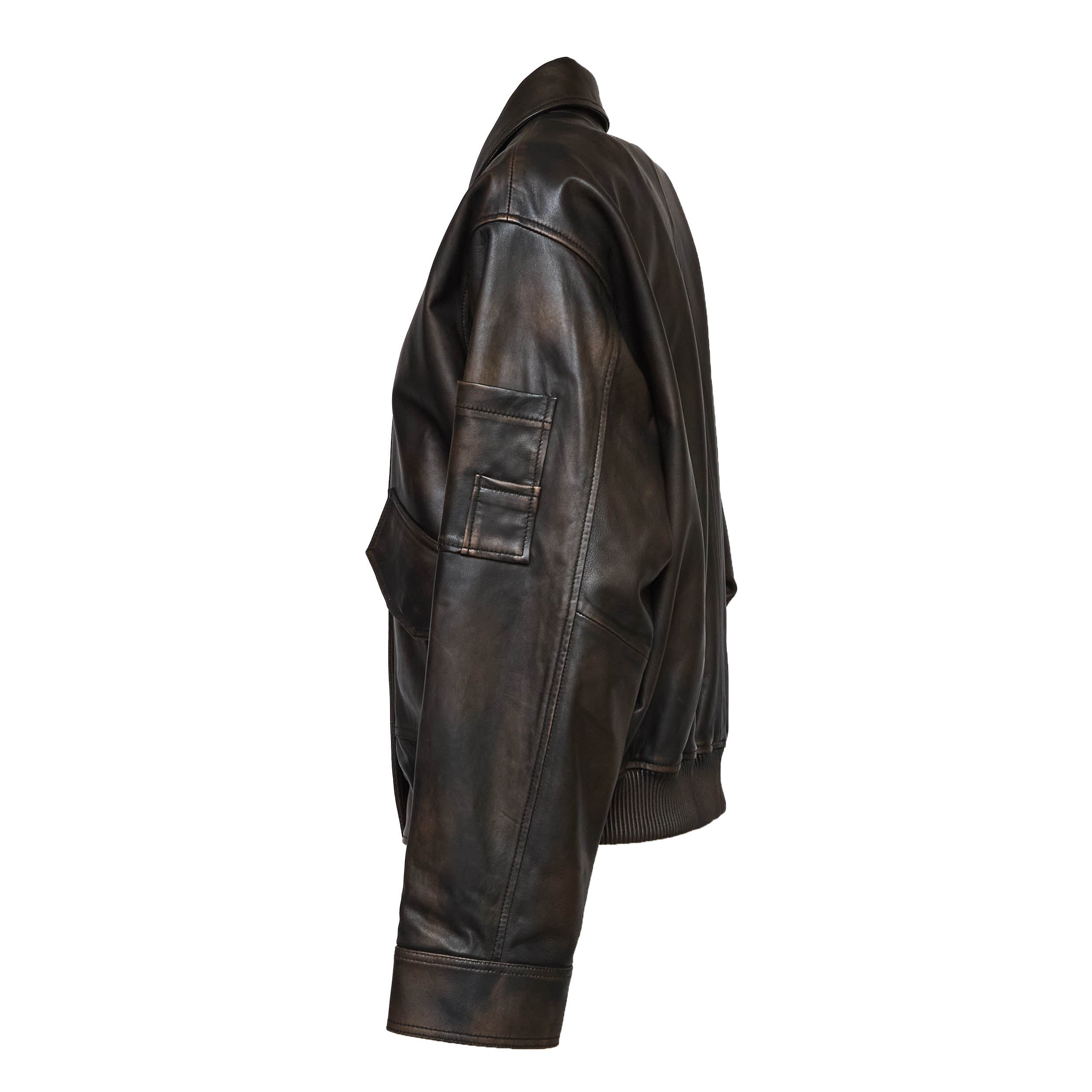 Leather Bomber