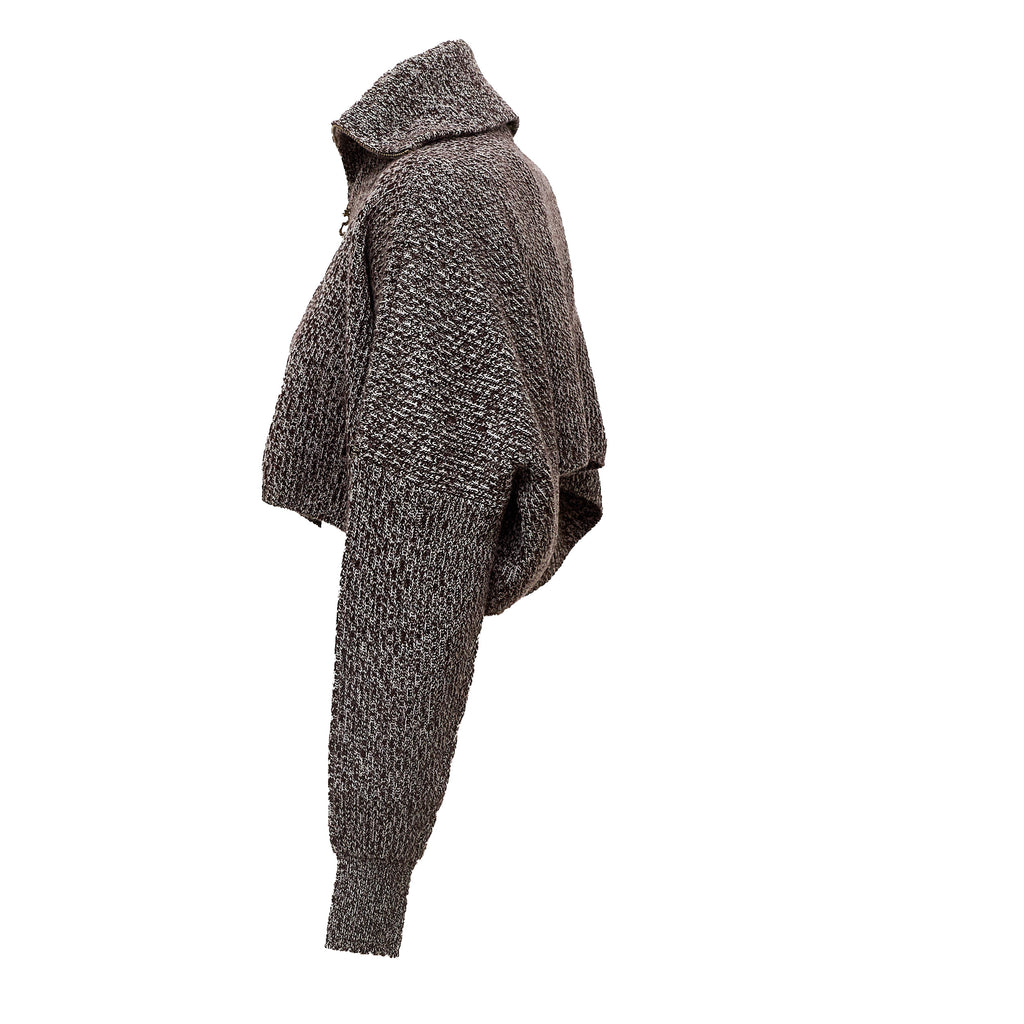 Maglia Rive Mezza Zip In Lana, Cashmere