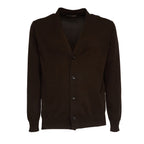 Cardigan In Crêpe Di Cotone