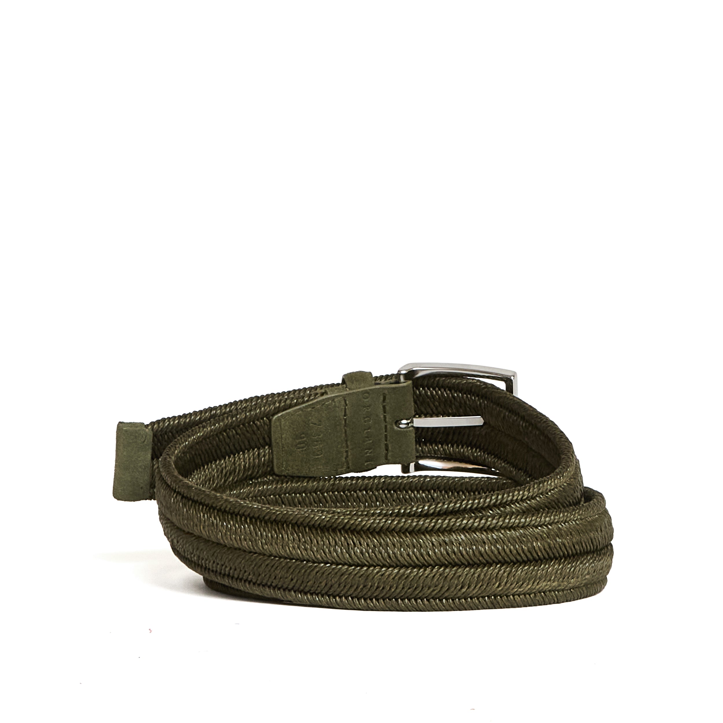 Cintura Elasticizzata Rope Elast In Lino