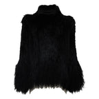 Giacca Pelliccia Tricot