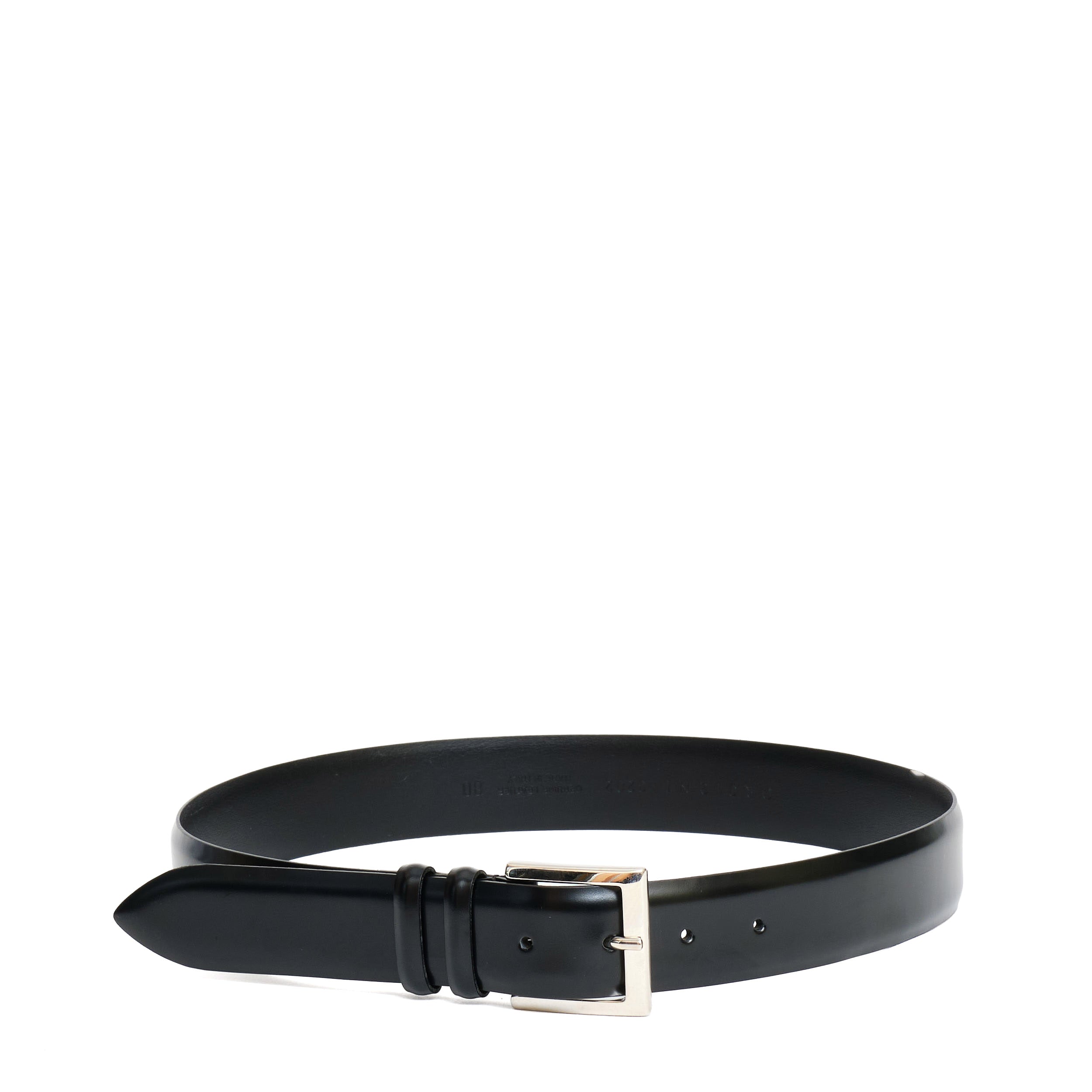 Cintura Classica Calf In Pelle 3,5 Cm