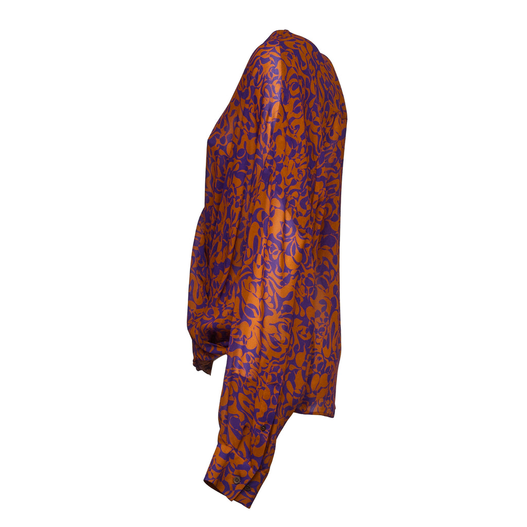 Camiel Dotted Squiggle Print Shirt