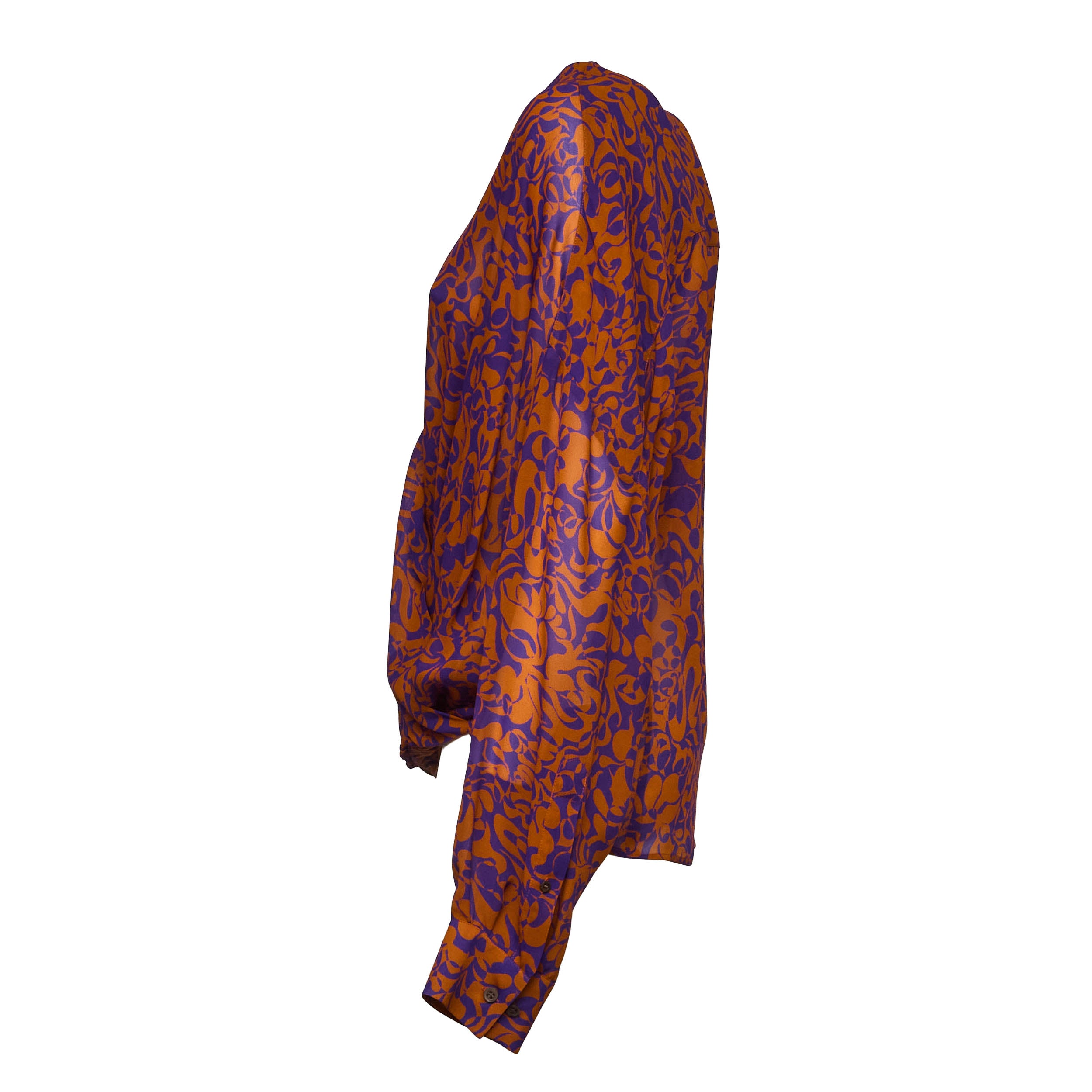 Camiel Dotted Squiggle Print Shirt