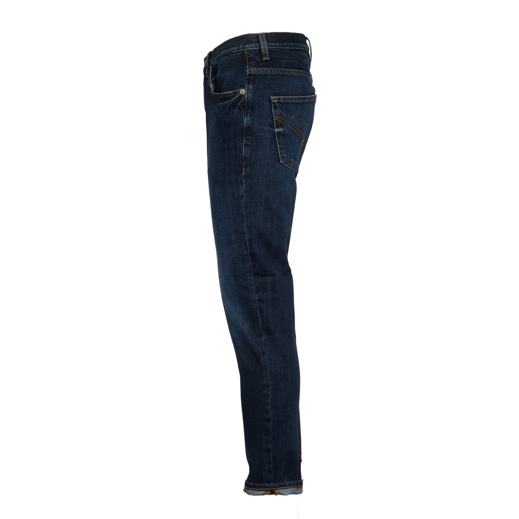 Jeans Brighton In Denim Fisso Cross Blu