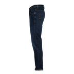 Jeans Brighton In Denim Fisso Cross Blu