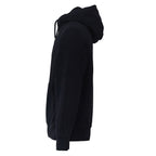 Brushed And Emerized Diagonal Fleece Hooded Logo Sweatshirt