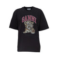 Heavy Cotton Jersey Tiger Caviar