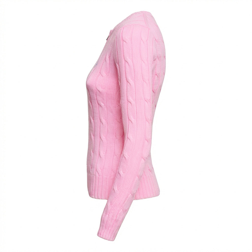 Maglia A Trecce In Pima Cotton