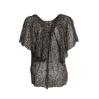 Neslya Crinkled Chiffon Top