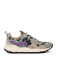 Sneakers Yamano 3 Woman Suede, Fabric Checked