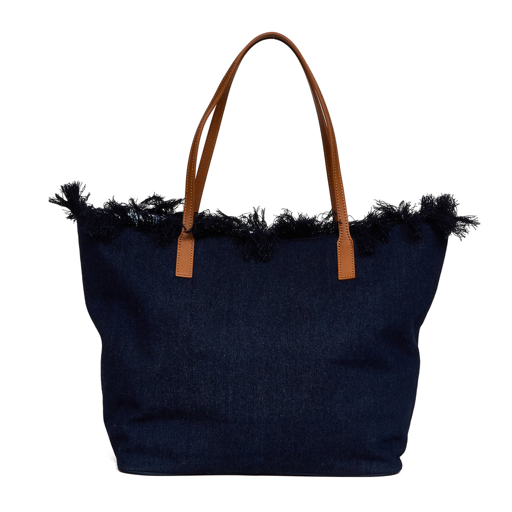 City Bag Fringe Shoulder Bag