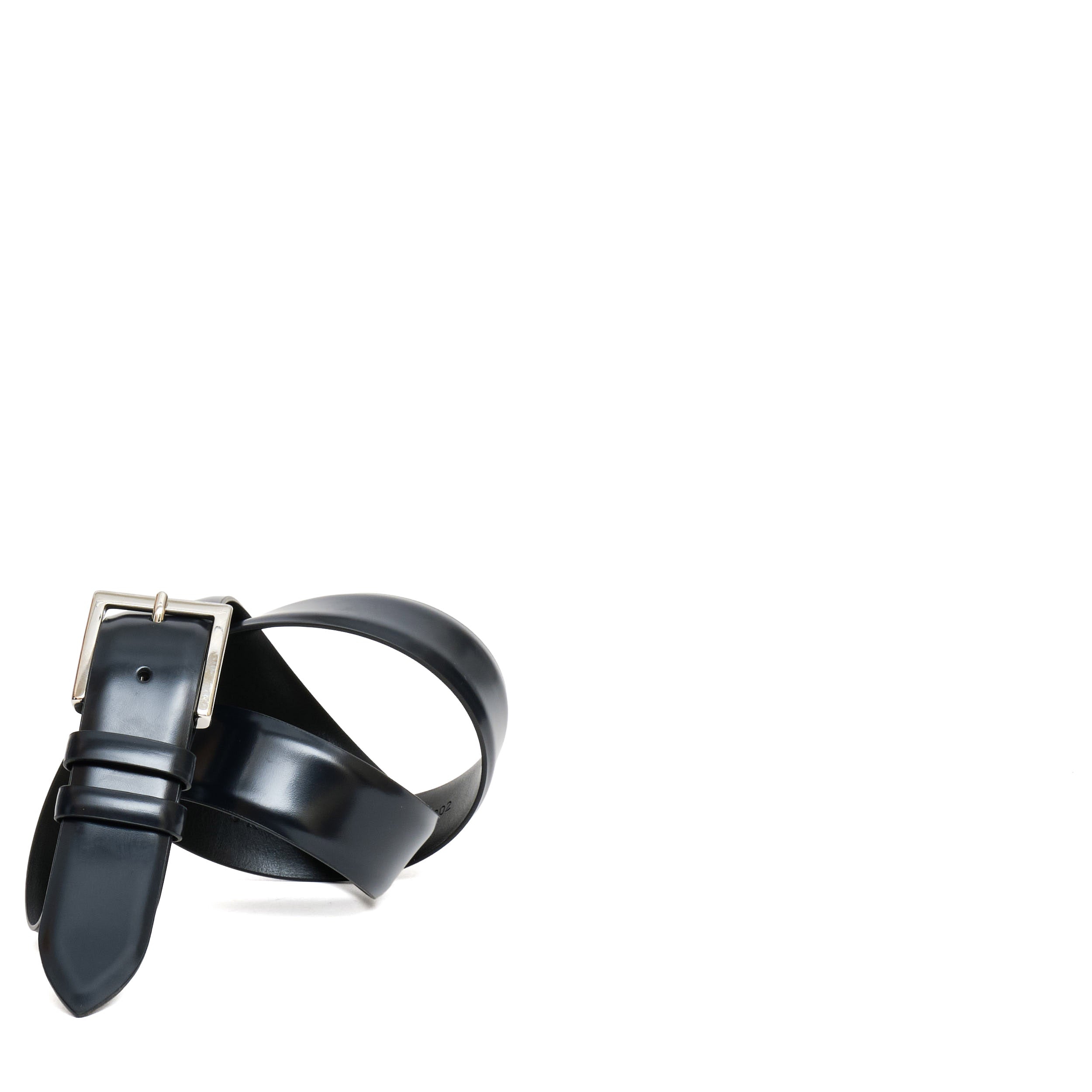 Cintura Classica Calf In Pelle 3,5 Cm