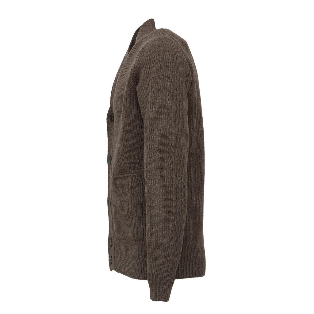 Cardigan Costa Inglese In Lana, Cashmere