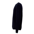 Cable-Knit Crewneck Pullover In Wool, Cashmere
