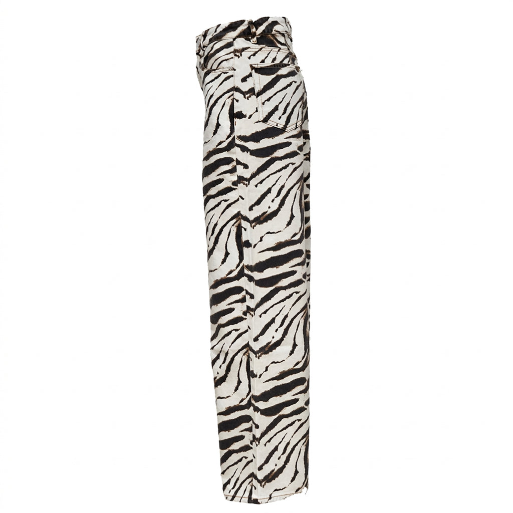 Print Denim Lari Jeans