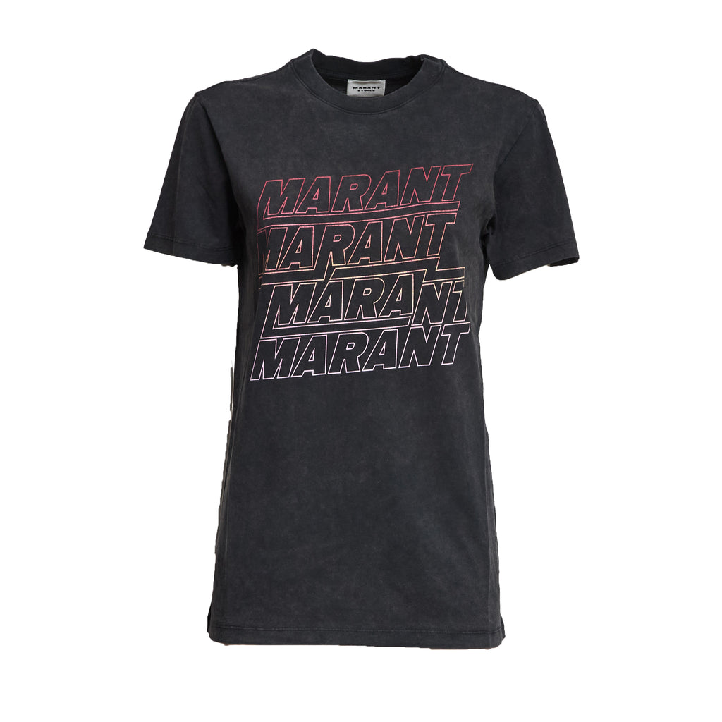 Zoeline Washed Logo Tee-Shirt