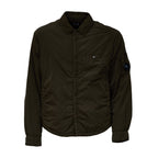 Chrome-R Padded Button Overshirt