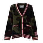 Kamoo Camouflage Knit Cardigan