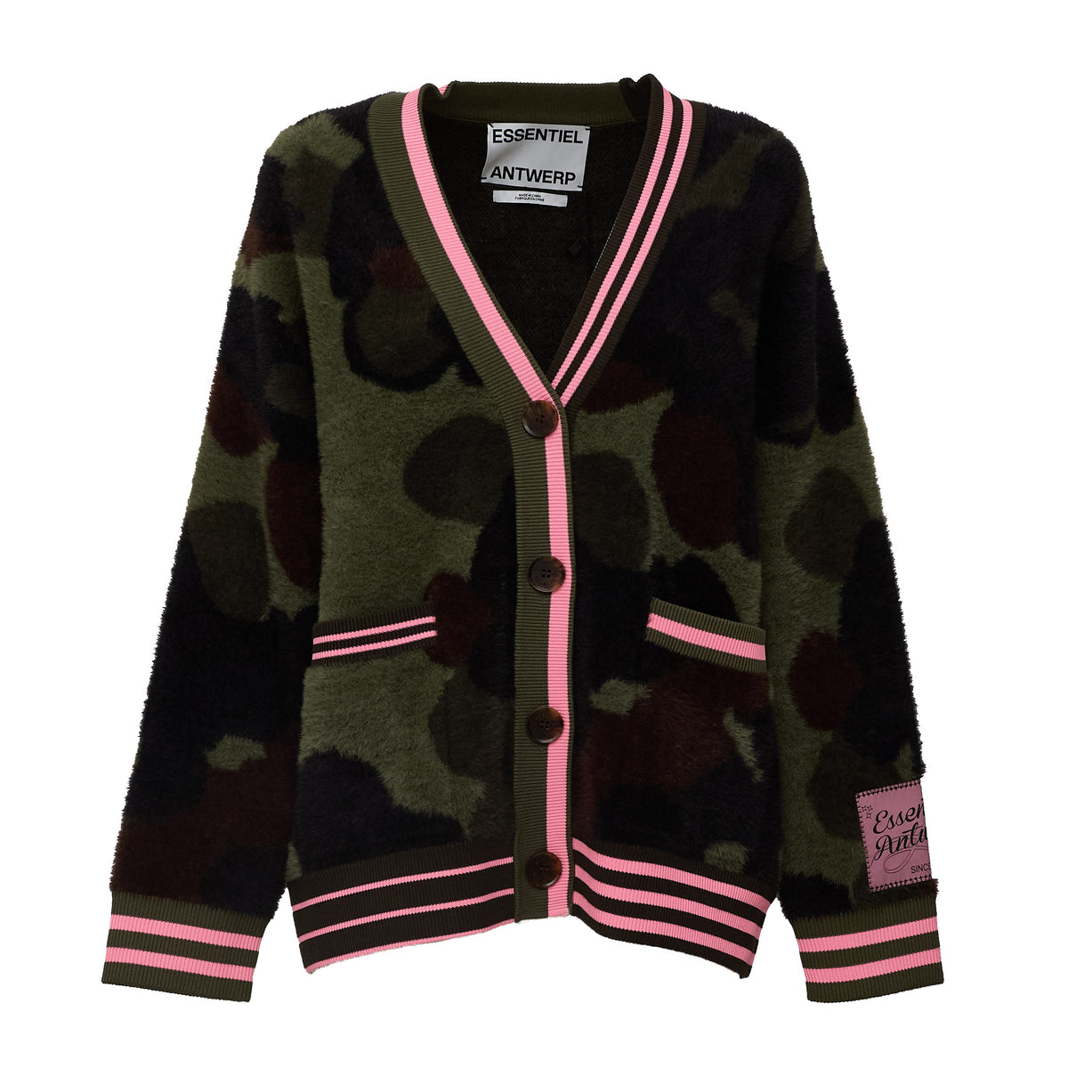 Kamoo Camouflage Knit Cardigan