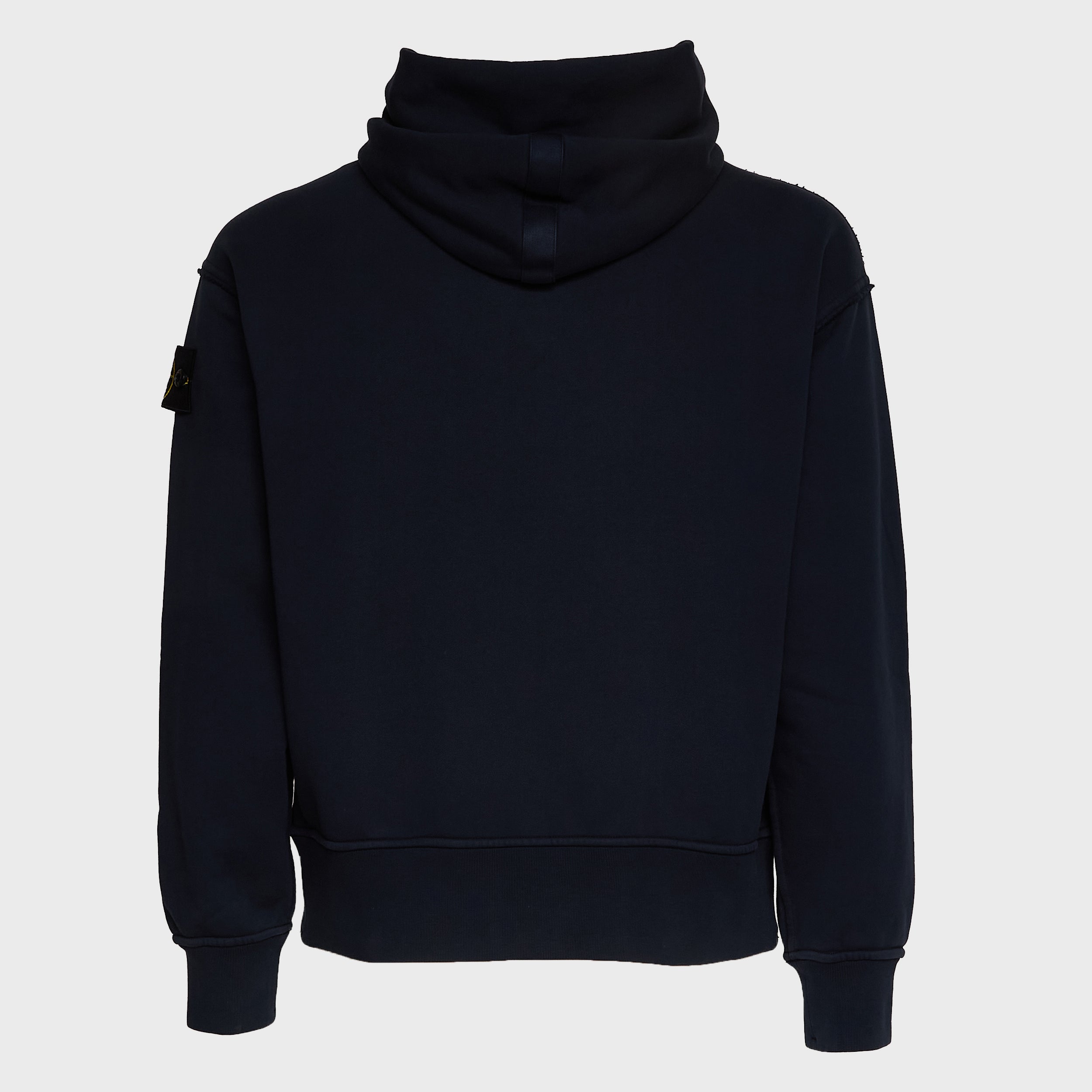 Felpa Con Cappuccio, Zip  In Cotone