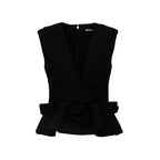 Fleuri V-Neck Flower Top