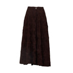 Berty Flower Mesh Sun Skirt