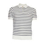 Maglia Polo A Righe Manica Corta
