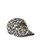Washed Cotton Canvas Cap Leo Emb