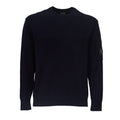 Extrafine Merino Wool Lens Crewneck Sweater