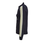 Giacca Lavorata A Maglia Stile Tennis Con Zip