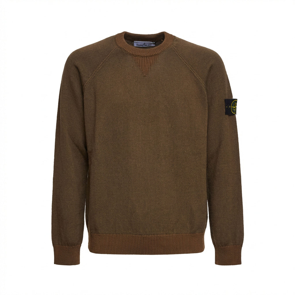 Maglia Girocollo Ribbed Cotton
