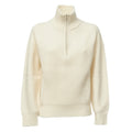 Isalyn Wool Half Zip Cardigan
