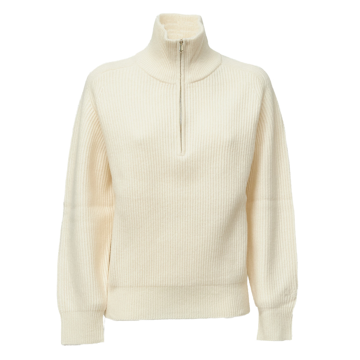Isalyn Wool Half Zip Cardigan