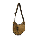Oskan Moon Studded Shoulder Bag