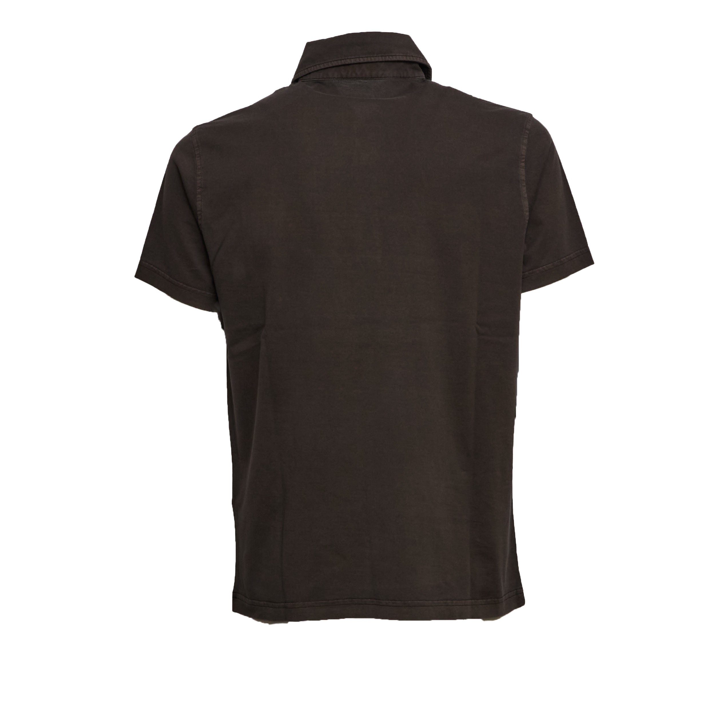 Polo In Jersey Garment Dyed