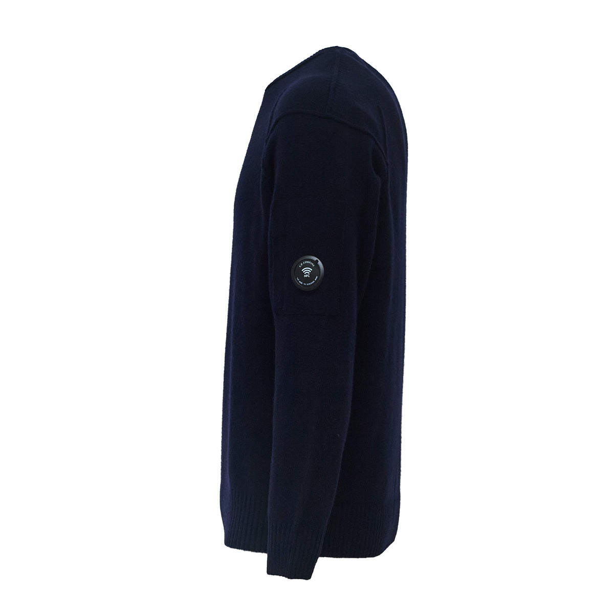 Lambswool Grs Crewneck Lens Sweater