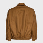 Giubbotto Bomber In Twill Di Cotone